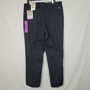 NEW Dickies Mens 38x32 Black Core Rugged Work Pants Regular Fit Straight Leg